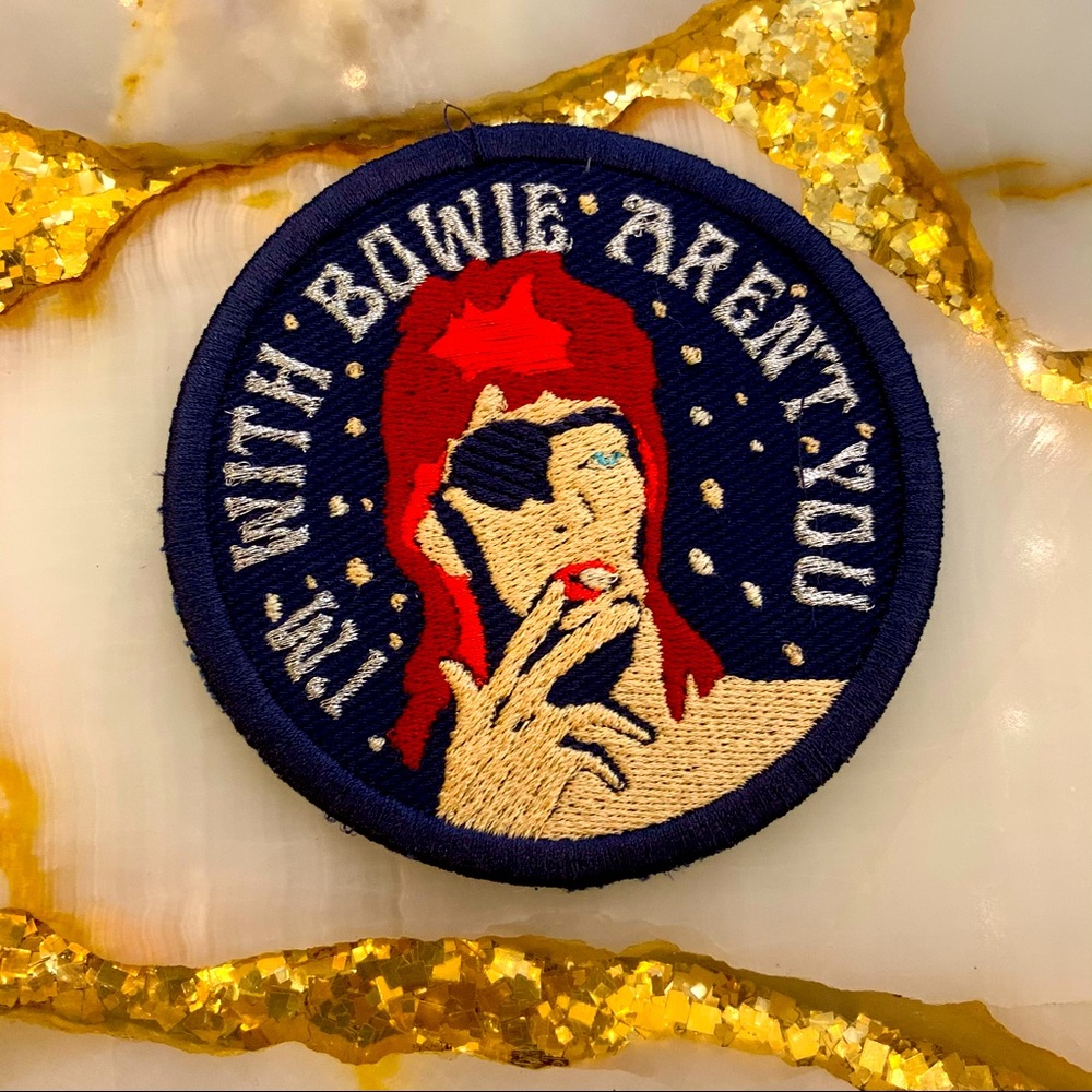 One-of-a-Kind David Bowie Patch